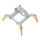 Akcesorium do dronów Sunnylife Podwyższenie podwozia do DJI Mini 4 Pro Orange